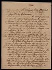 Letter from E. J. Warren to Thomas Sparrow